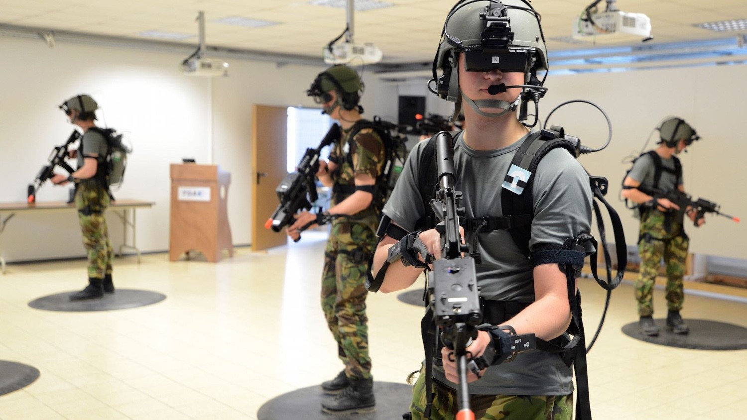 VR leger oefening